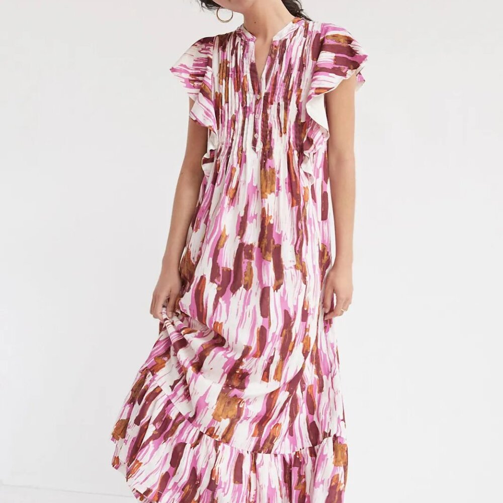 Anthropologie Maeve The Cassandra Maxi Dress Size Large